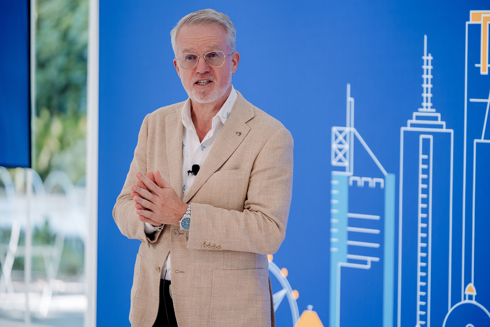 Avature CEO Dimitri Boylan delivers his opening remarks on the importance of contextual AI and high autonomy to talent teams